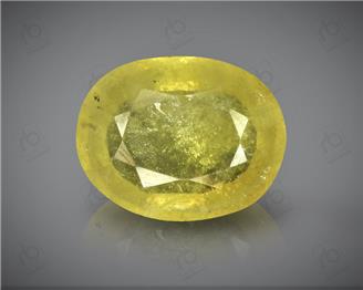 Natural Heated & Treated Yellow Sapphire Certified 3.90 (CTS) ( 71836 )